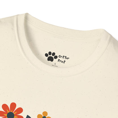 Whimsical Fox and Flowers T-Shirt