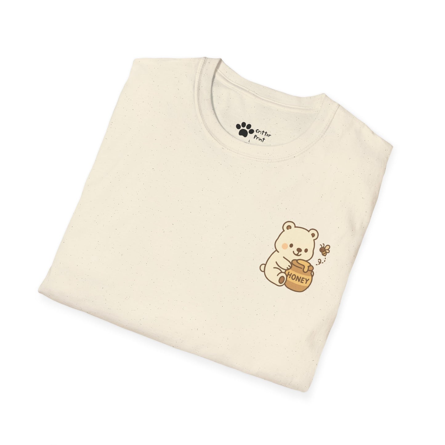 Honey Bear Pec Logo T-Shirt