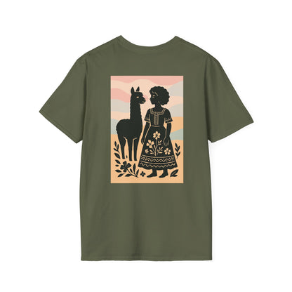 Lady and Alpaca T-Shirt