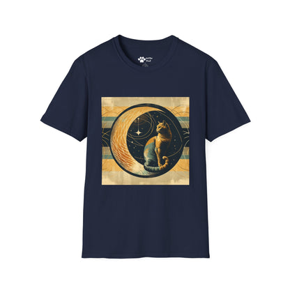 Vintage Moon Cat T-Shirt