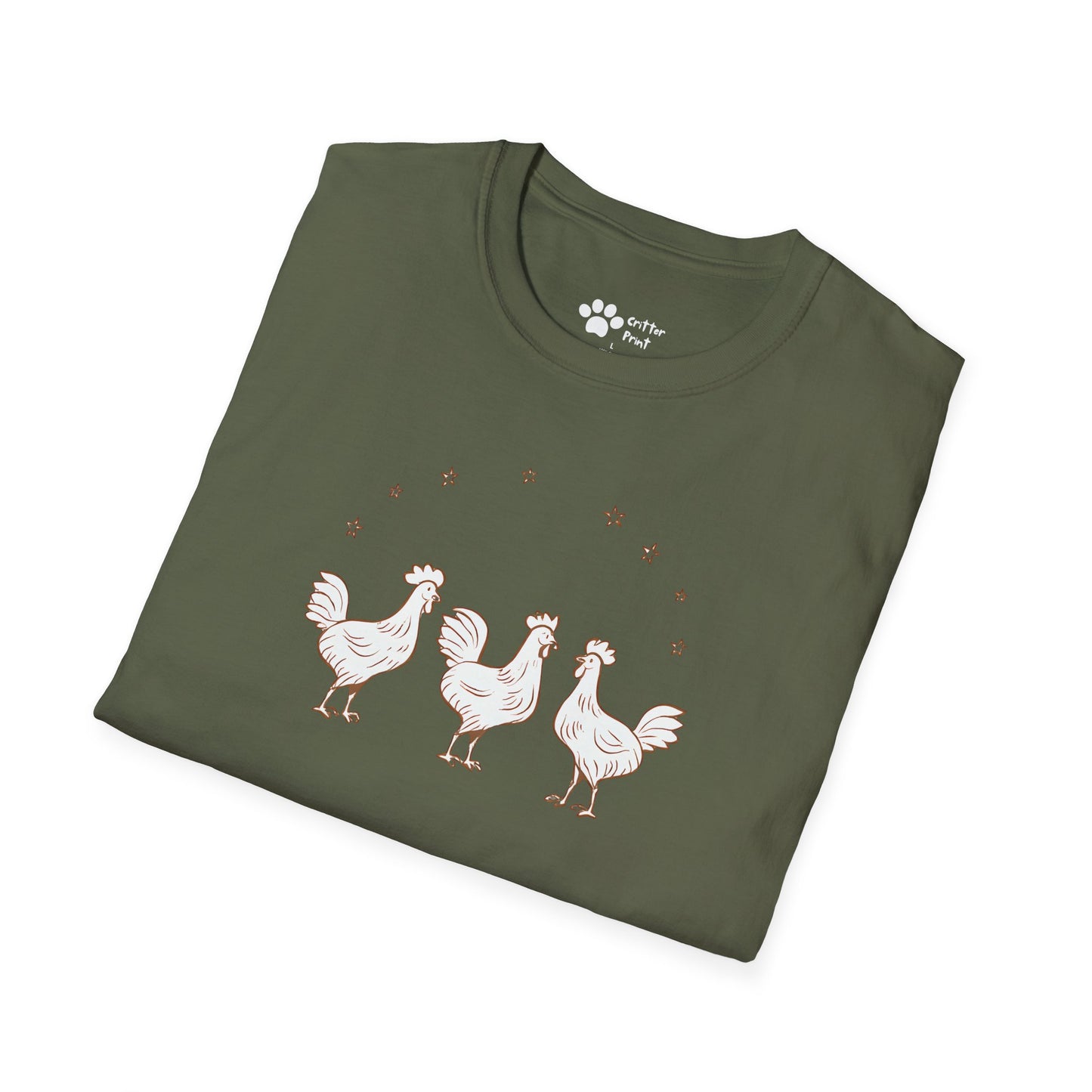 3 Chickens T-Shirt