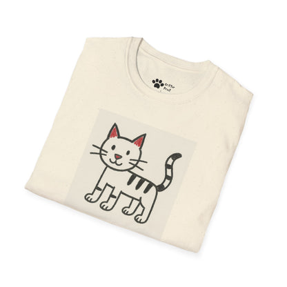 Cat Drawing T-Shirt