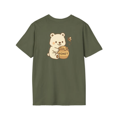 Honey Bear Back Logo T-Shirt