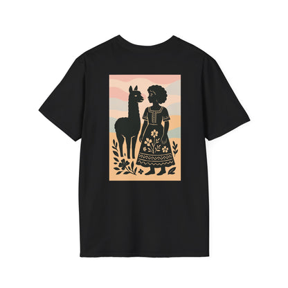 Lady and Alpaca T-Shirt