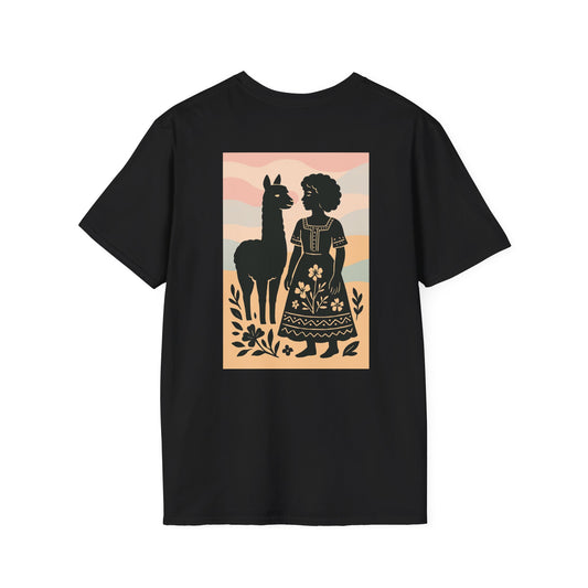Lady and Alpaca T-Shirt