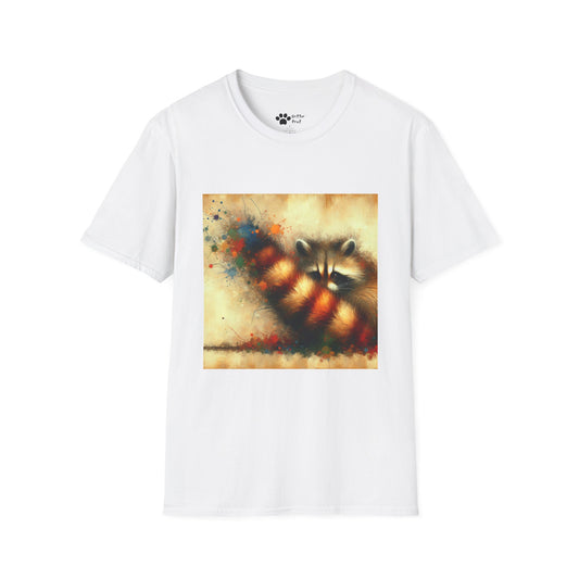 Abstract Raccoon T-Shirt