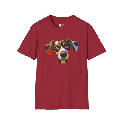 Calm Colorful Dog T-Shirt