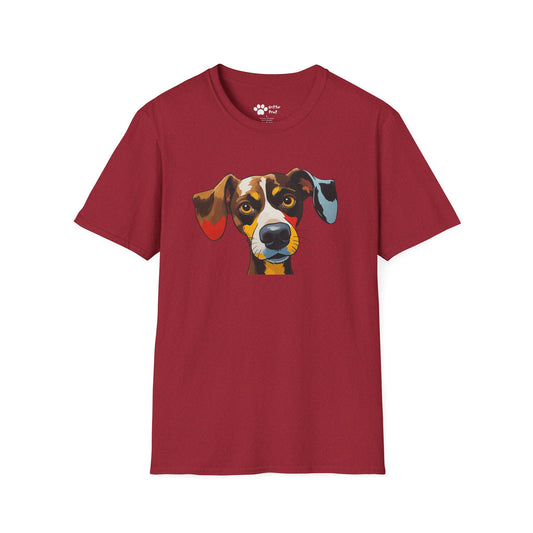 Calm Colorful Dog T-Shirt