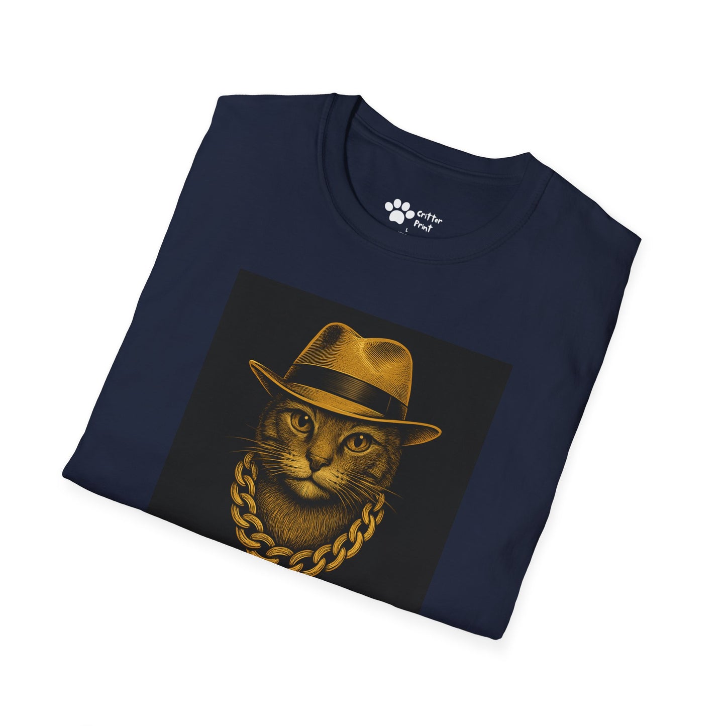 Dapper Chain Cat T-Shirt