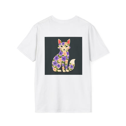 Floral Cat T-Shirt