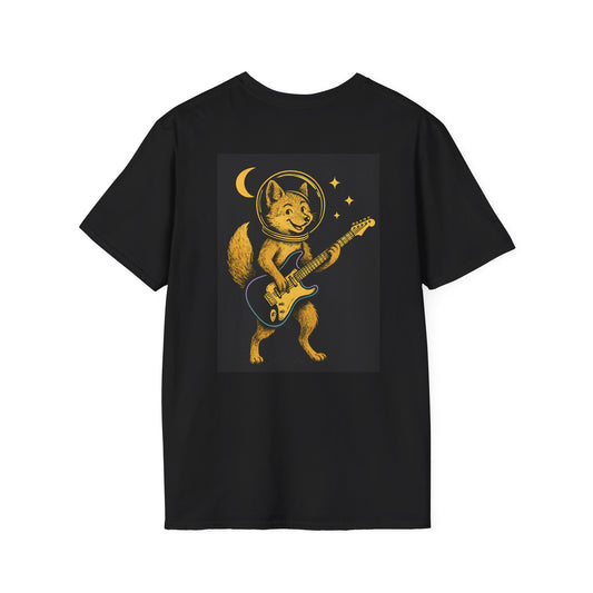 Space Guitar Fox T-Shirt