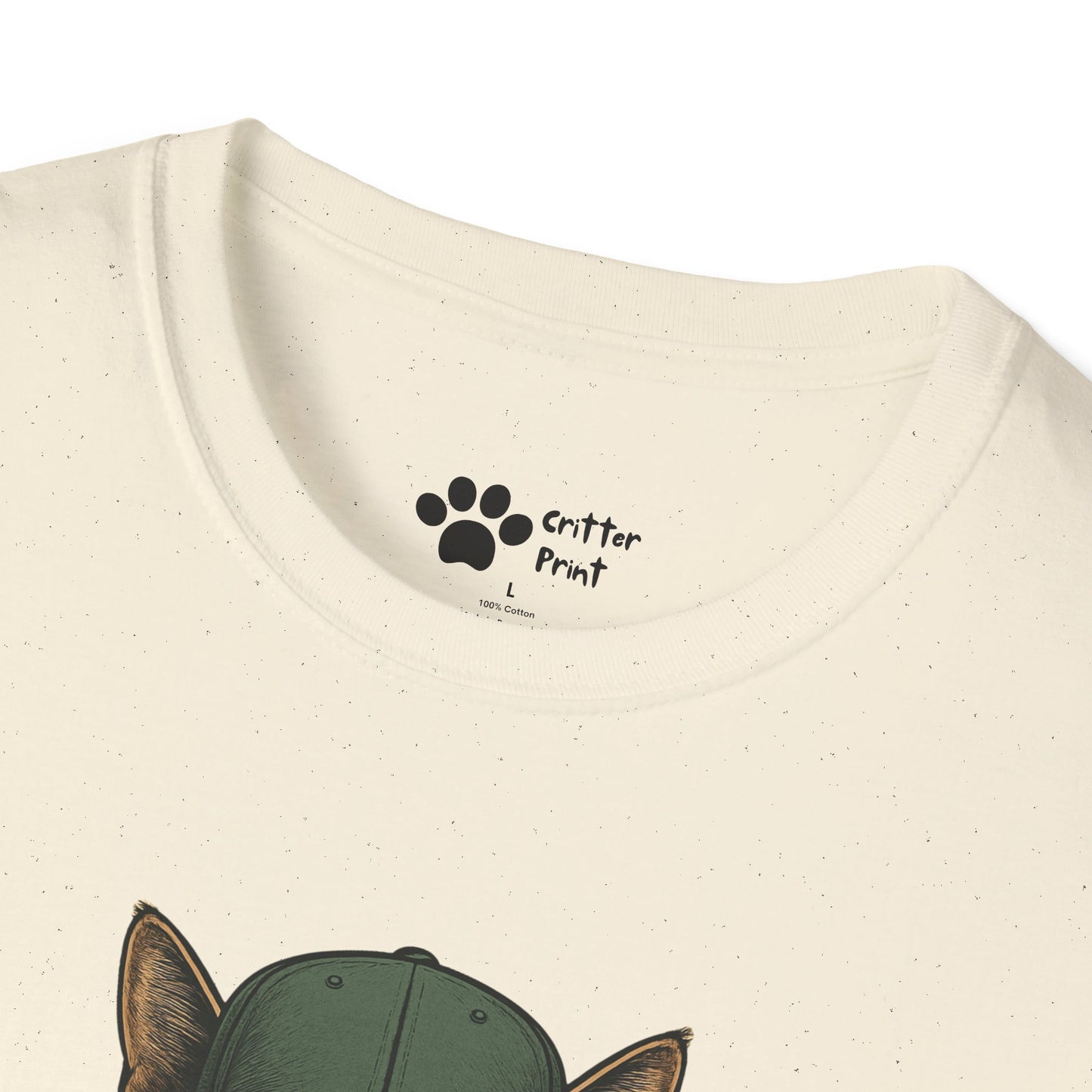 Cat in Green Hat T-Shirt