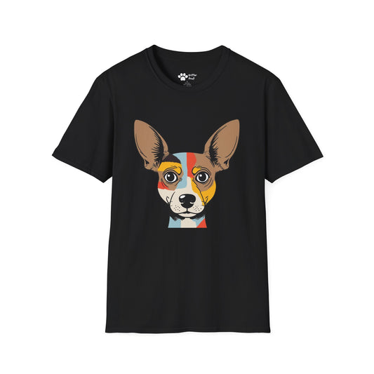 Chihuahua Head With Color T-Shirt