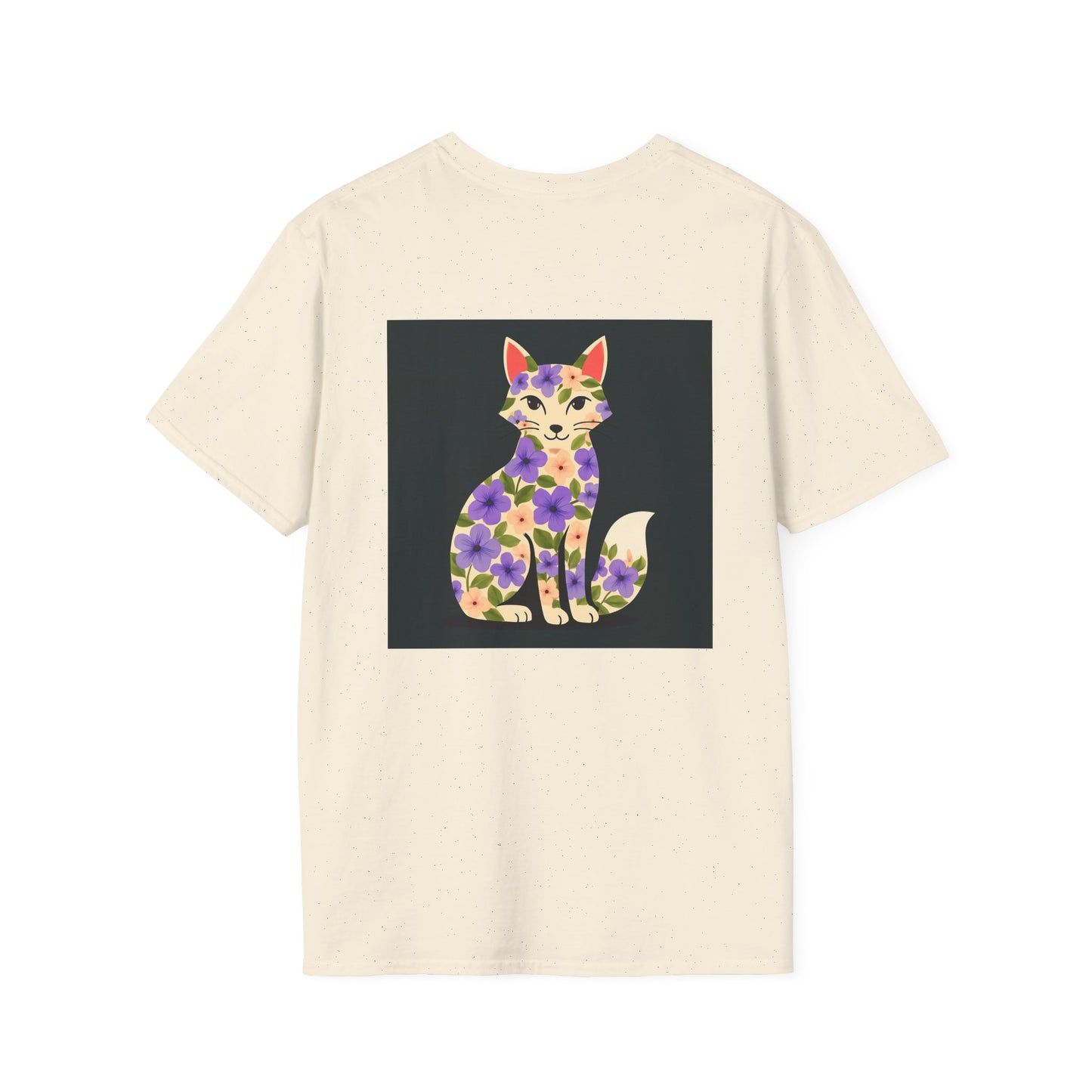 Floral Cat T-Shirt