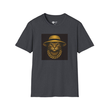 Chic Chain Cat T-Shirt