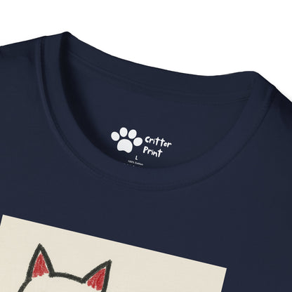 Cat Drawing T-Shirt