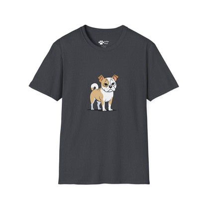 Cartoon Pug Terrier T-Shirt