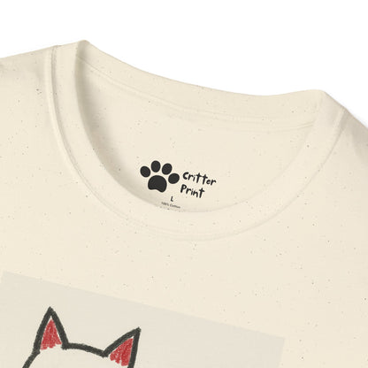 Cat Drawing T-Shirt