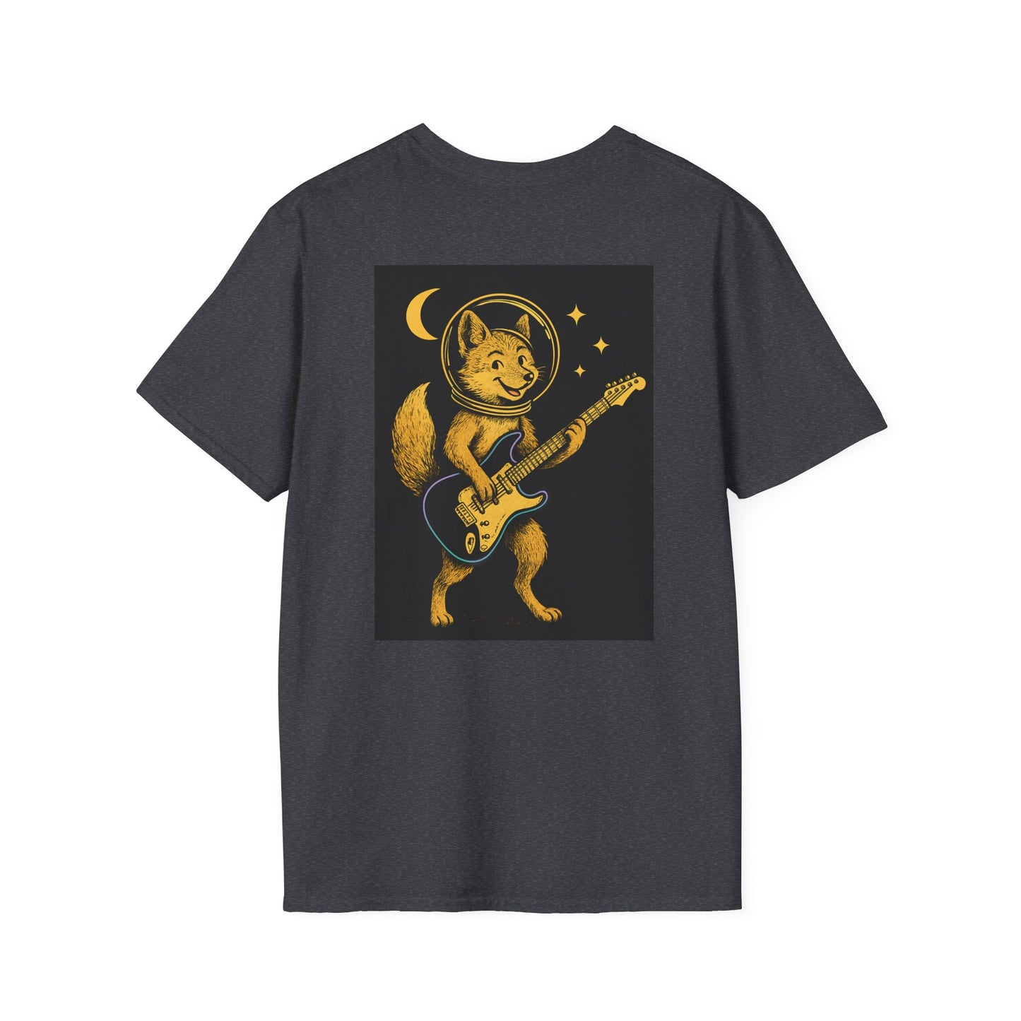 Space Guitar Fox T-Shirt