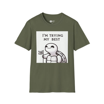 Try Your Best Turtle T-Shirt