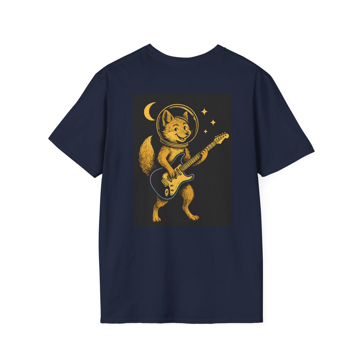Space Guitar Fox T-Shirt