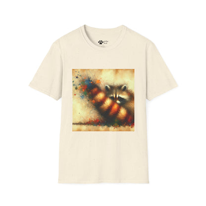 Abstract Raccoon T-Shirt