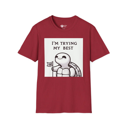 Try Your Best Turtle T-Shirt