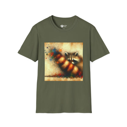 Abstract Raccoon T-Shirt
