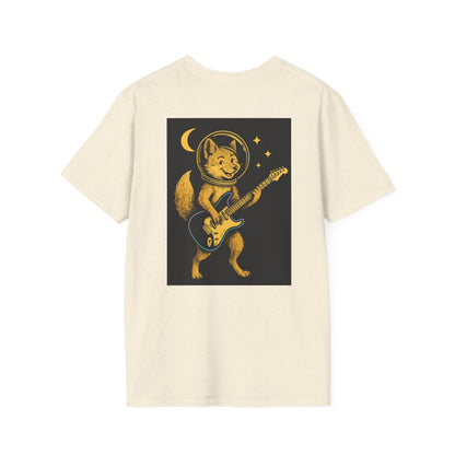 Space Guitar Fox T-Shirt