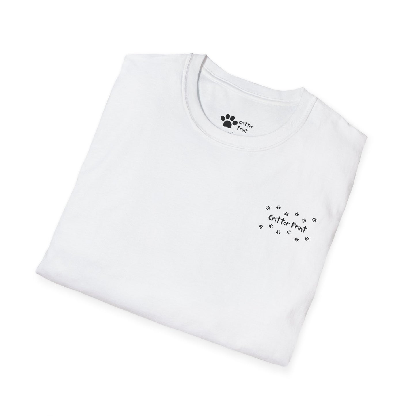 Abstract Cheetah Satined Glass T-Shirt