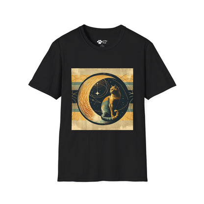 Vintage Moon Cat T-Shirt