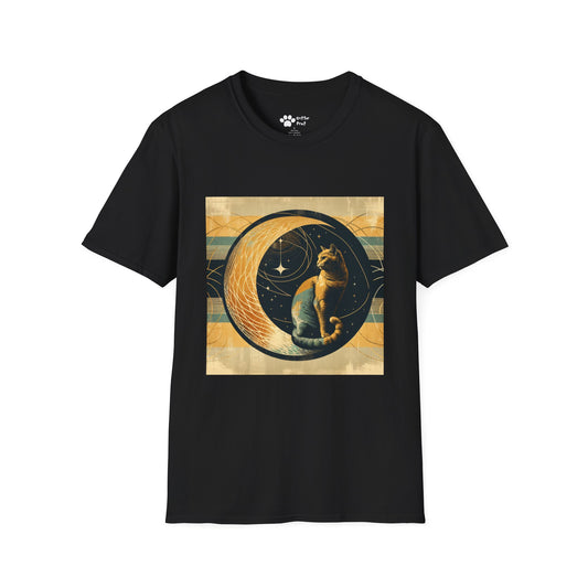Vintage Moon Cat T-Shirt
