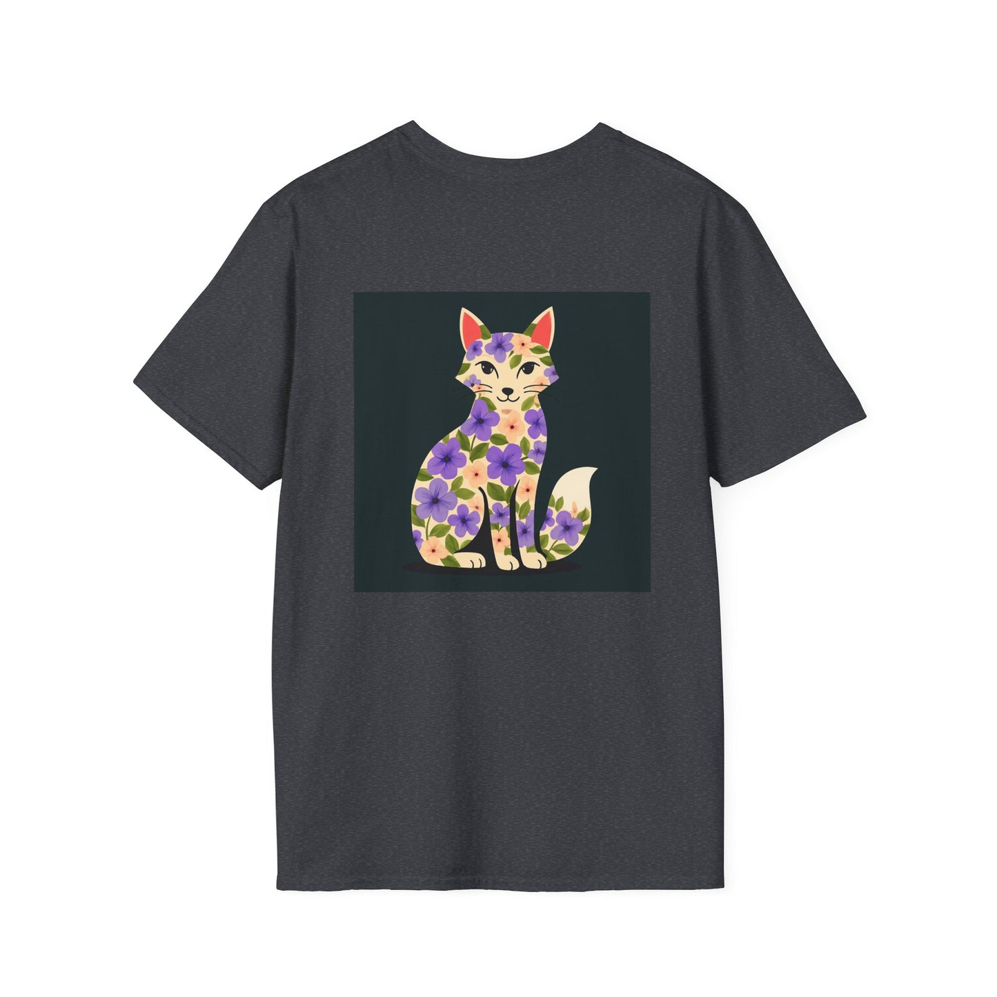 Floral Cat T-Shirt