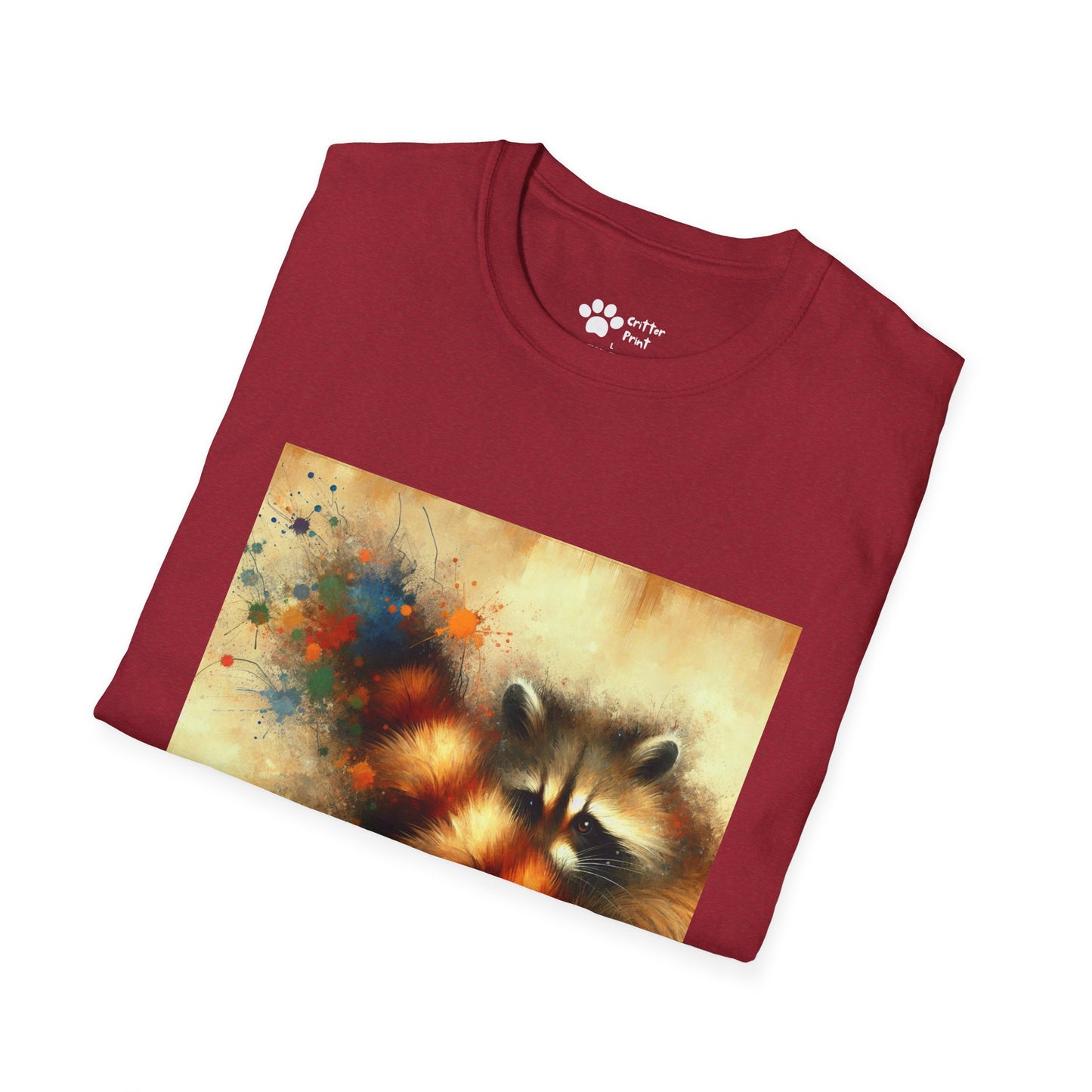 Abstract Raccoon T-Shirt