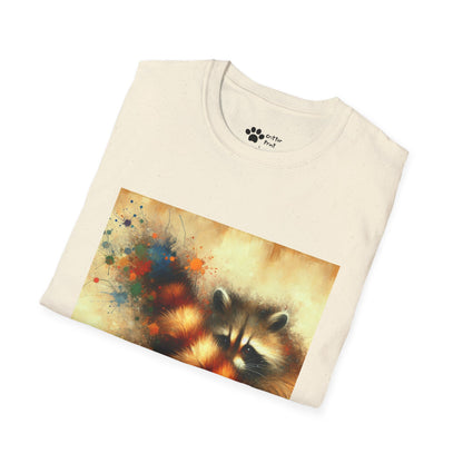 Abstract Raccoon T-Shirt