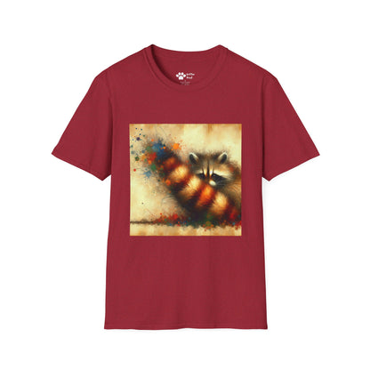 Abstract Raccoon T-Shirt