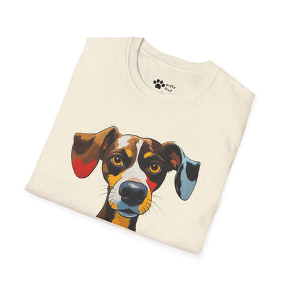Calm Colorful Dog T-Shirt