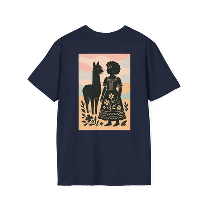 Lady and Alpaca T-Shirt