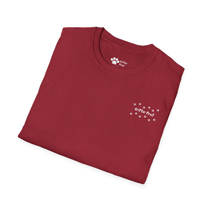 Abstract Cheetah Satined Glass T-Shirt