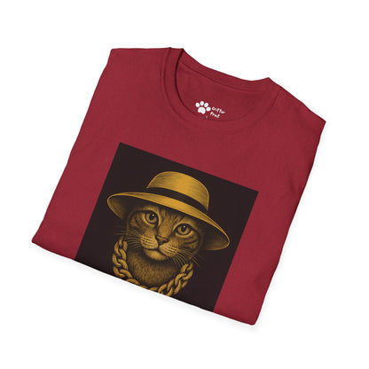 Chic Chain Cat T-Shirt