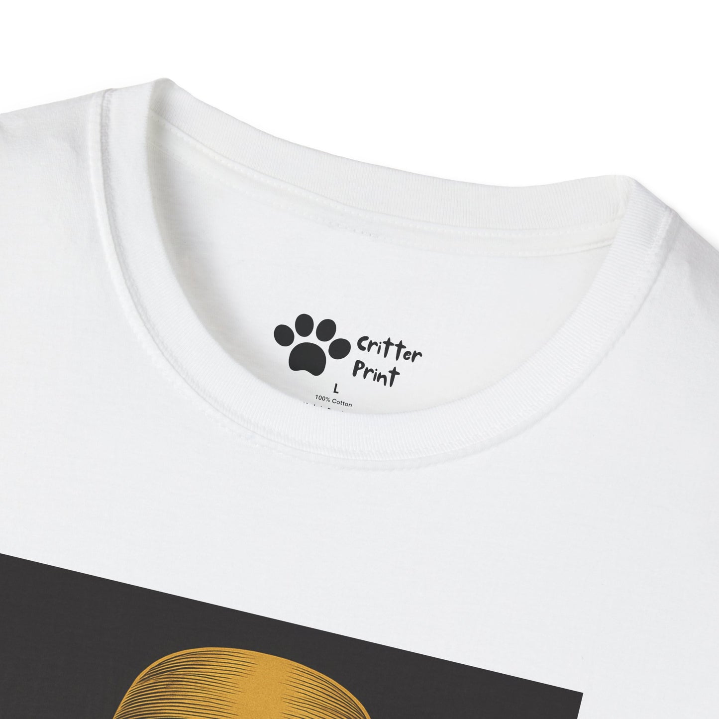 Chic Chain Cat T-Shirt