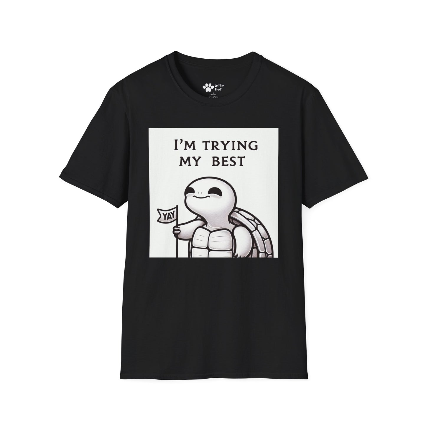 Try Your Best Turtle T-Shirt