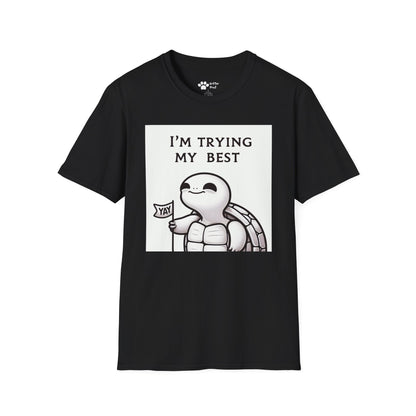 Try Your Best Turtle T-Shirt