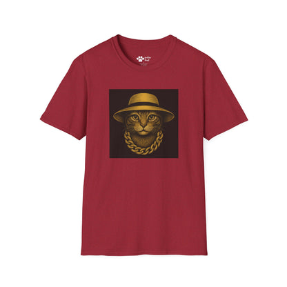 Chic Chain Cat T-Shirt