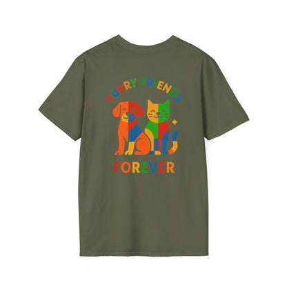Furry Friends Back T-Shirt