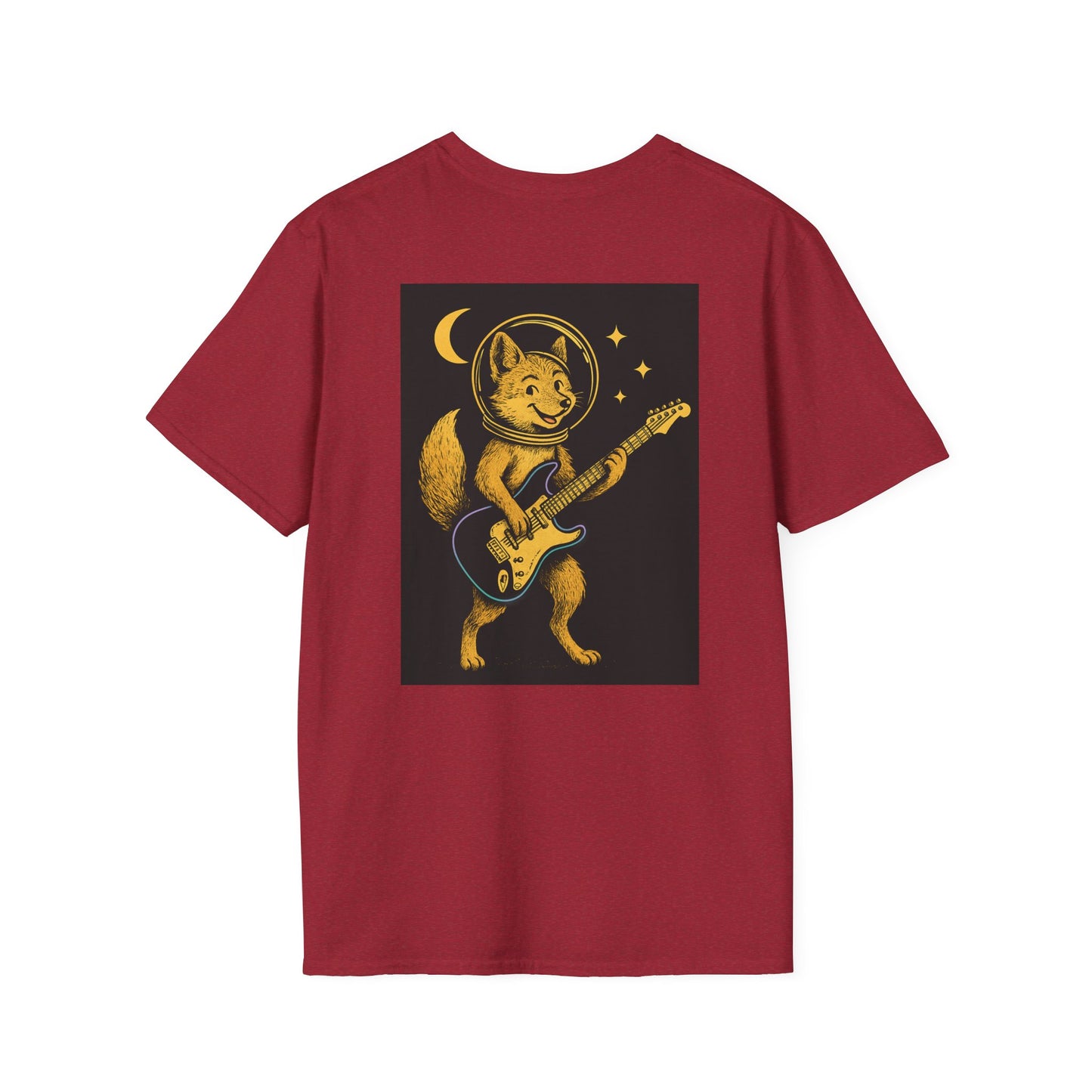 Space Guitar Fox T-Shirt