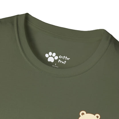 Honey Bear Pec Logo T-Shirt