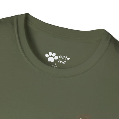 Hedgehog and Bear w/Daisy Pec Logo T-Shirt