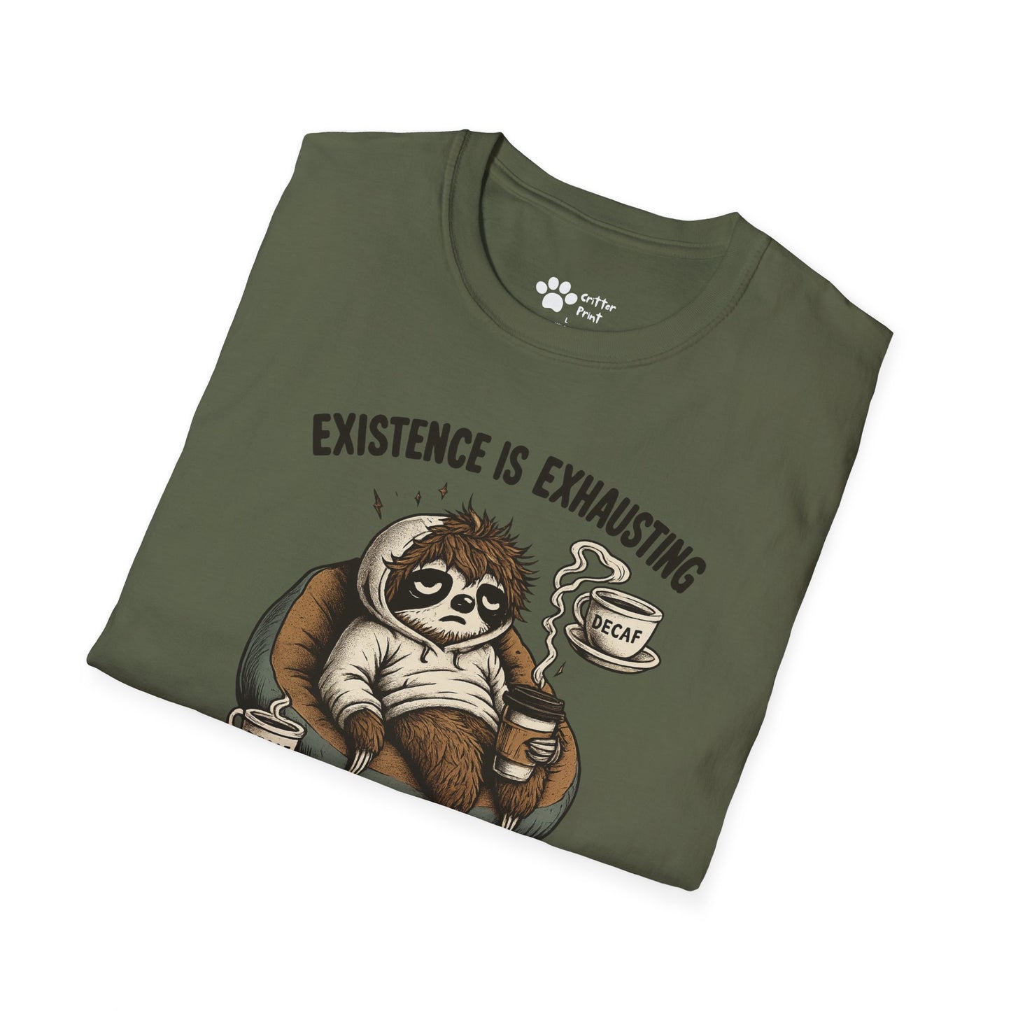 Coffee Sloth T-Shirt