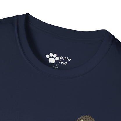 Hedgehog and Bear w/Daisy Pec Logo T-Shirt